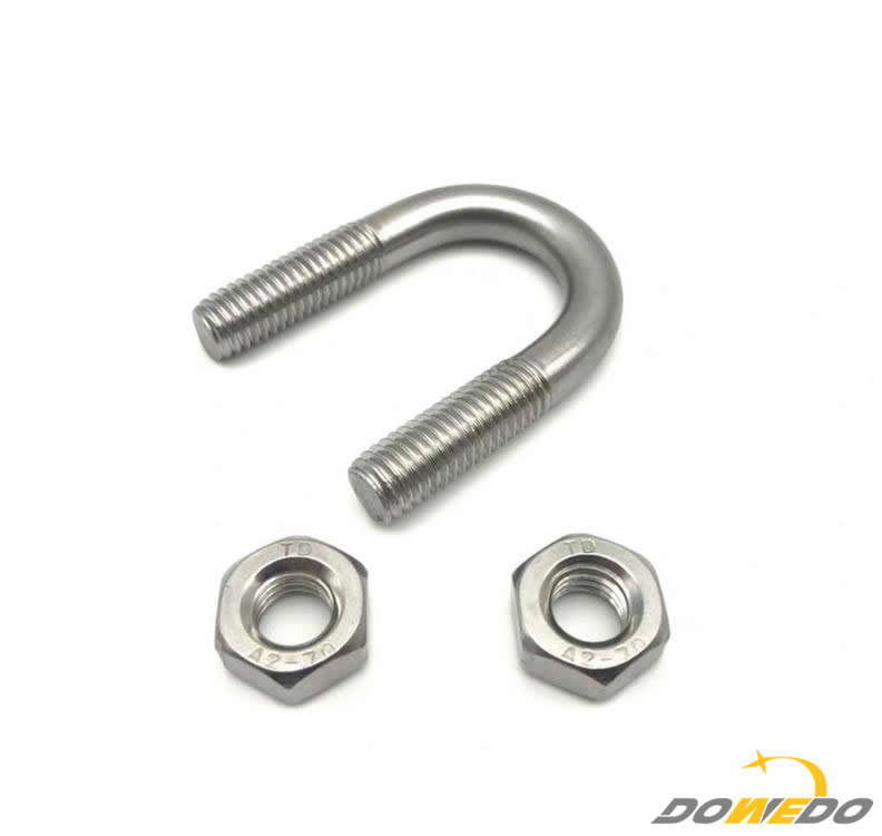 All Sizes 304 Stainless Steel U Bolt Bolt Nut by Windo Metal